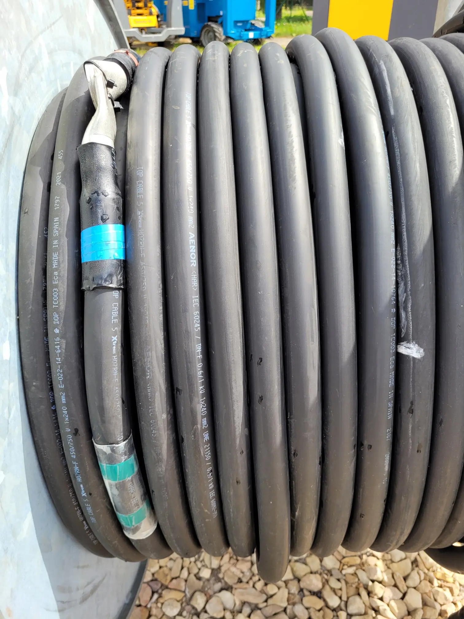Extensions cords 240 mm2 - 15m