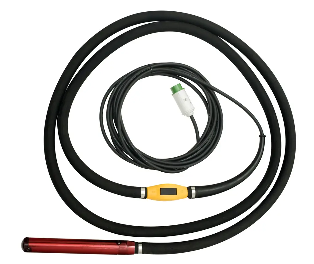 Flexible shafts for concrete vibrators transformers