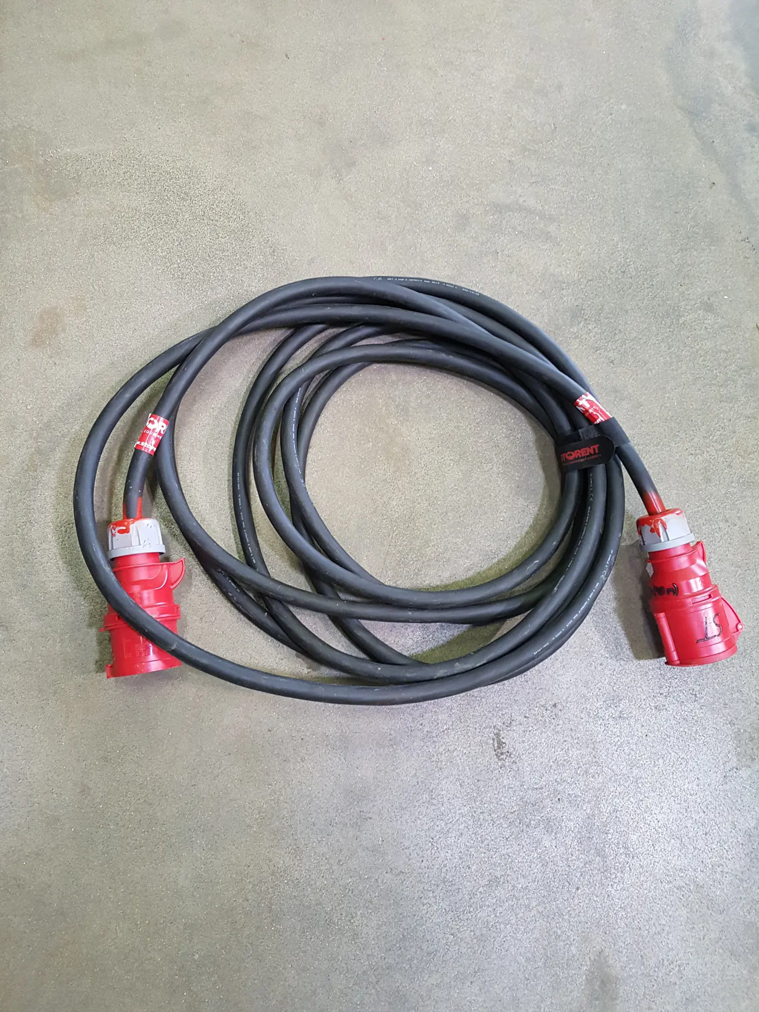 Extensions cords 32A, 3F, 10m
