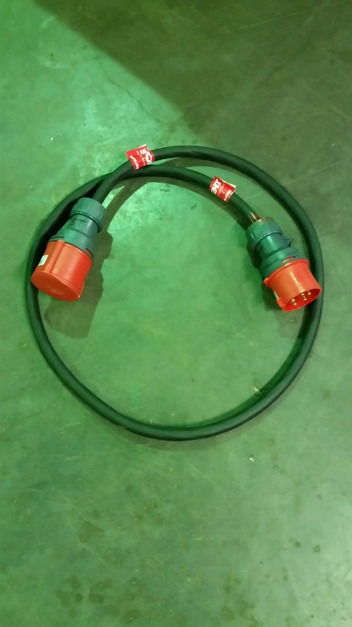 Extension cable 32A, 3F, 2m