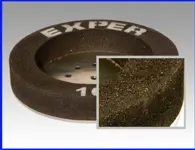 Disk with grinding stones for floor manding machine