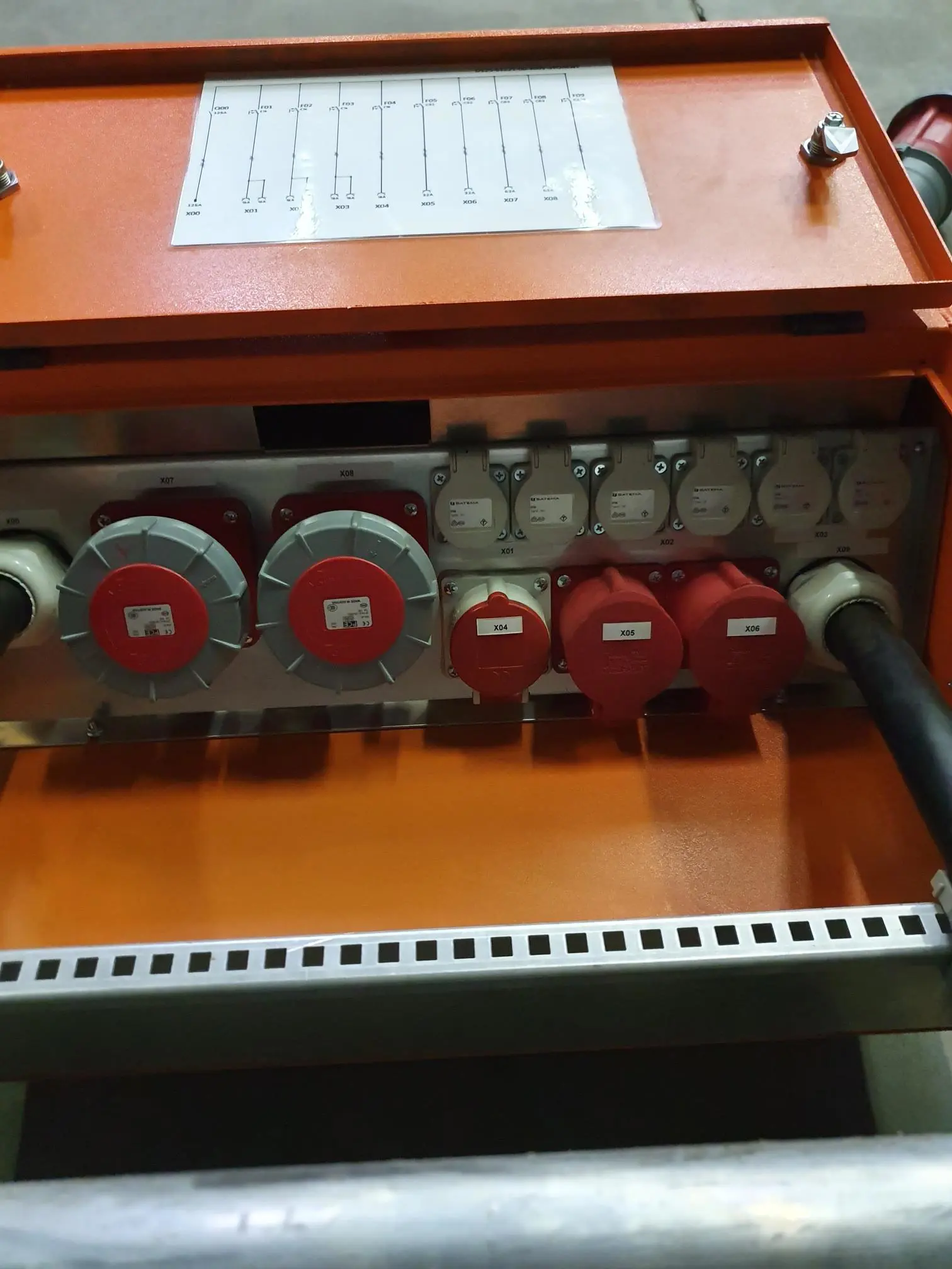 Power transfer box 125A