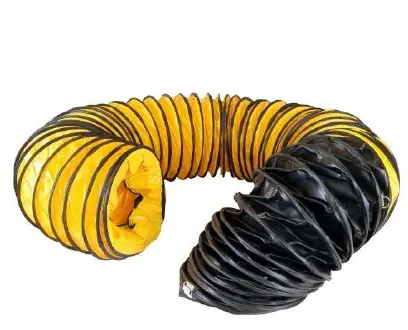 Flexible tubes for indirect diesel heaters