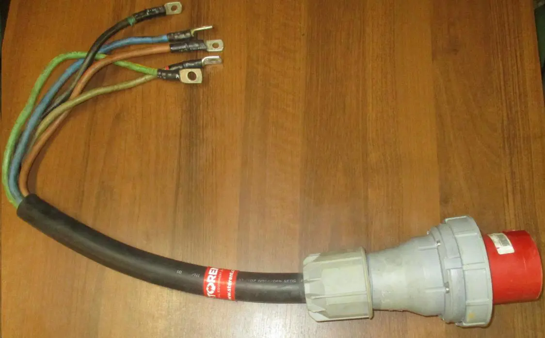 Cable transition 125A - M12