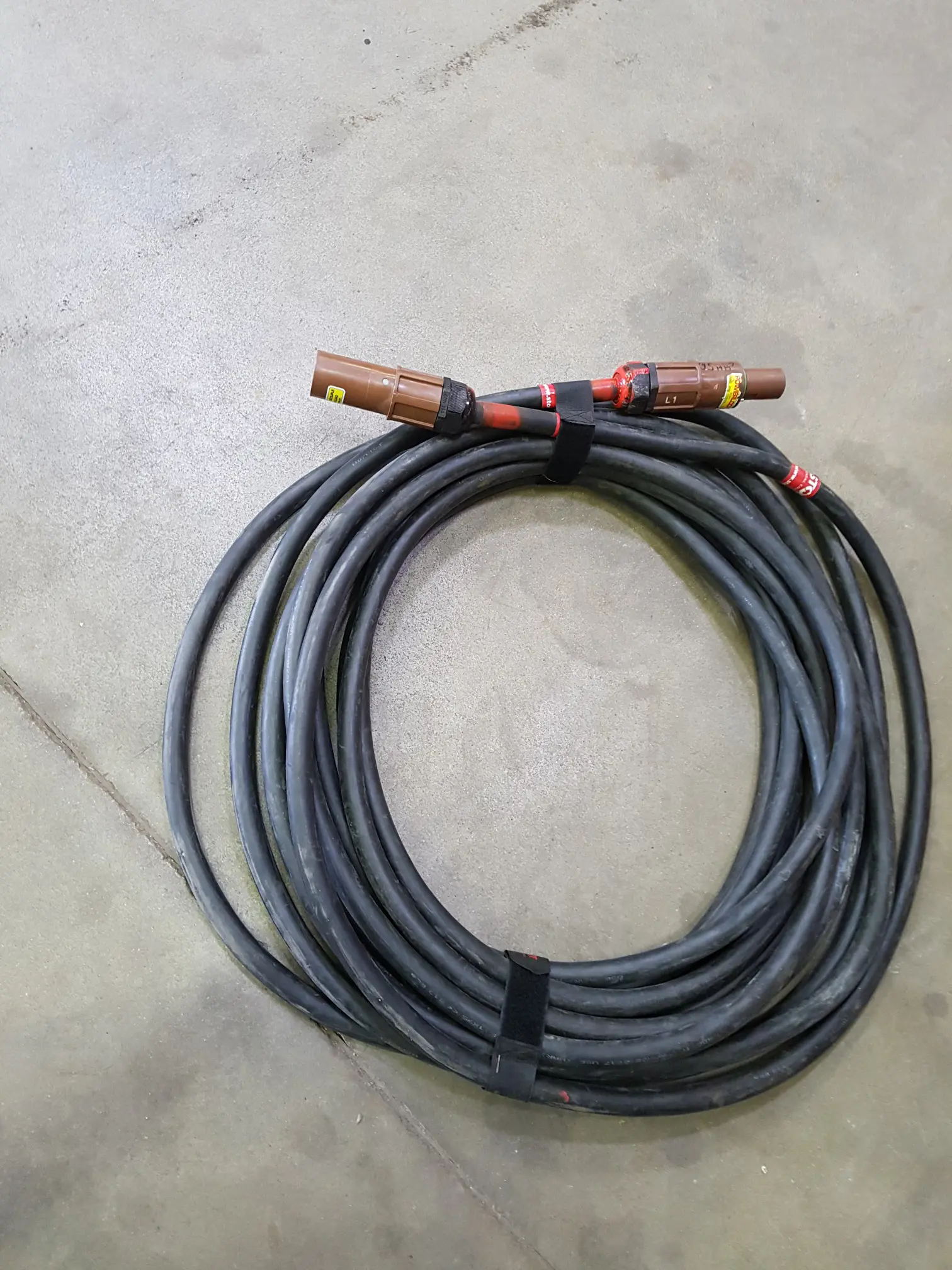 Extensions cords 95 mm2 - 20m