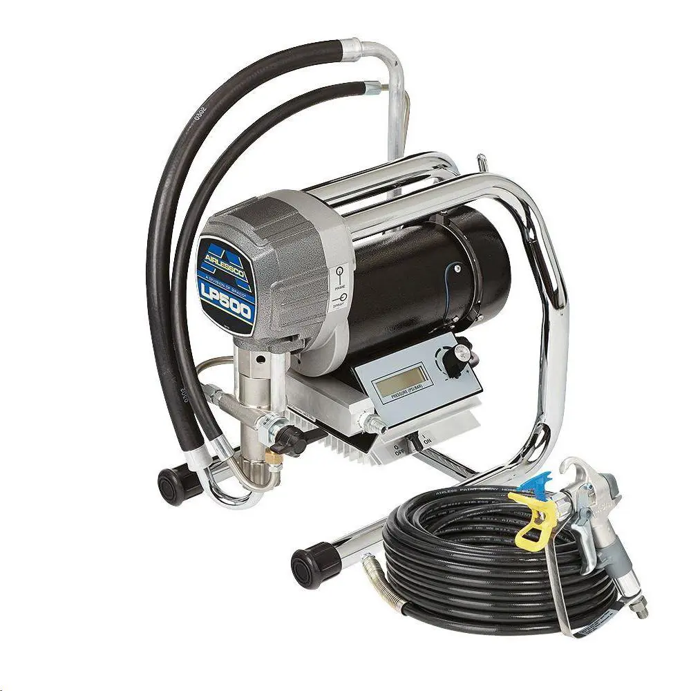 Airless painting and injection machine