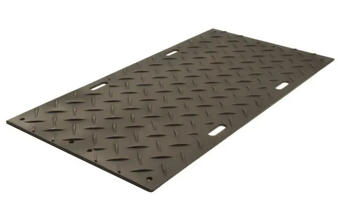 Equipment for installing of temporary roads