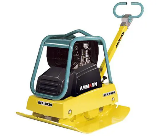 Plate compactor, <200kg, petrol, reversible