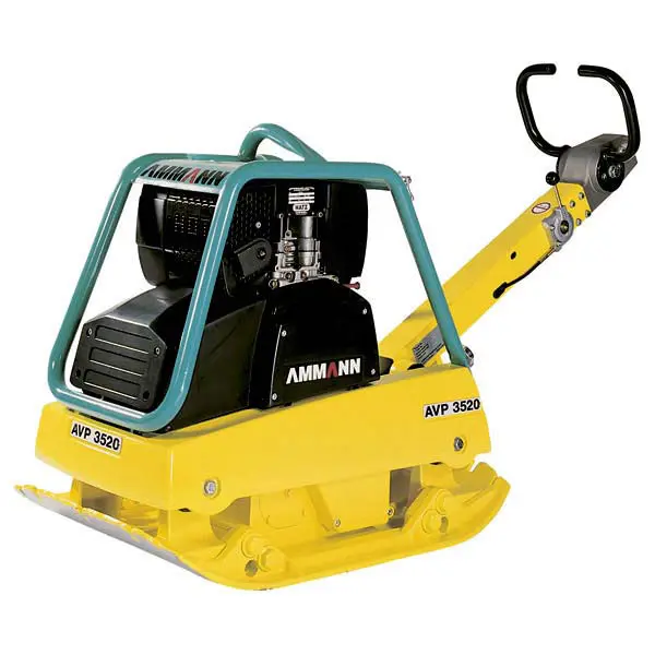 Plate compactor, 425 kg, gasoline, reverse