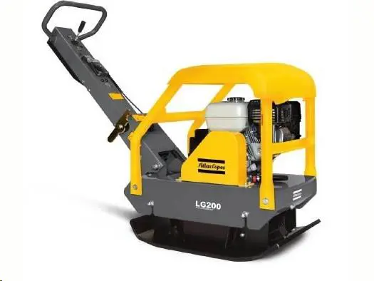 Plate compactor, <200kg, petrol, reversible
