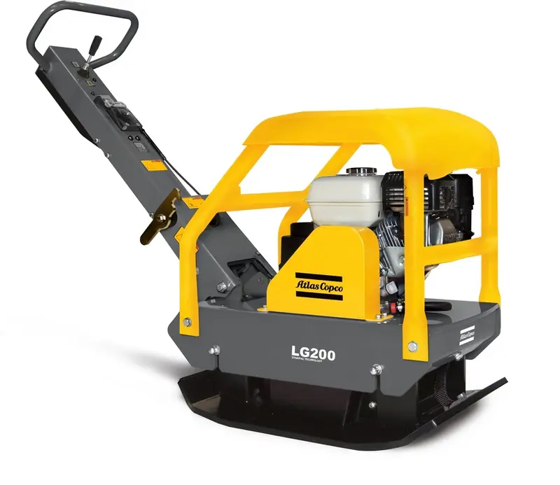 Plate compactor, <200kg, reverse
