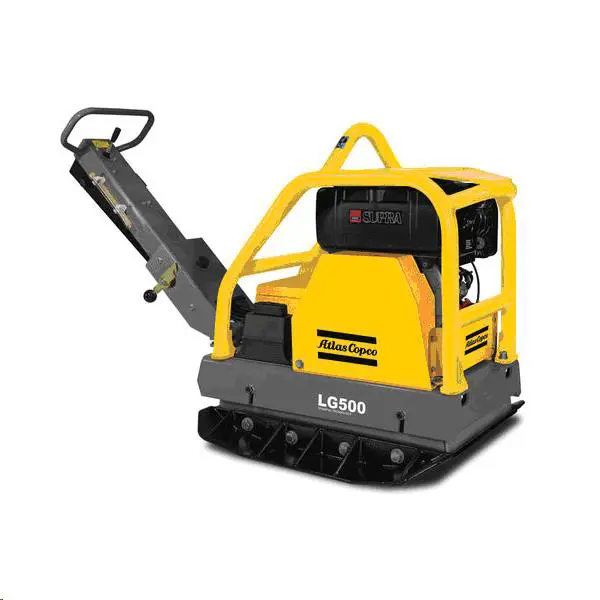 Plate compactor, 503kg, diesel with starter, reverse