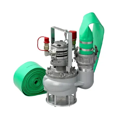 Hydraulic water pump, 1920 l/min , pipe 10 m