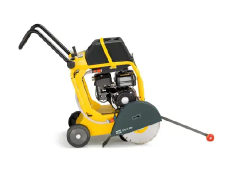 Asphalt-concrete cutter with carts, petrol