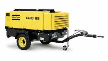 Diesel compressor, <10m3/min, <12bar