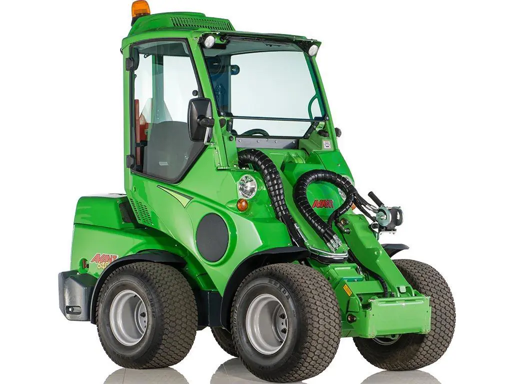 Kompakts frontālais iekrāvējs, 0,37m3