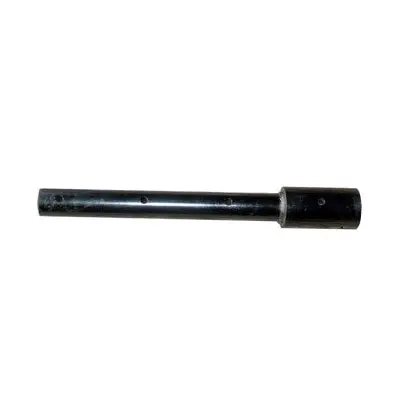 Hydraulic auger bit extension for backhoe loader