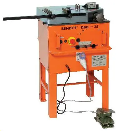 Reinforced bar bending work table, <25mm