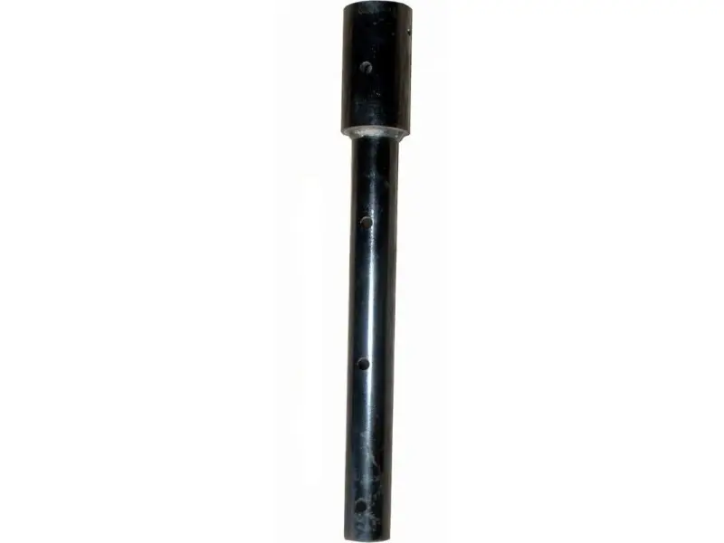 Soil auger bit extension for skid-steer