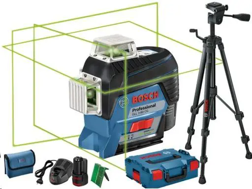 Milti line laser, 3 green lines