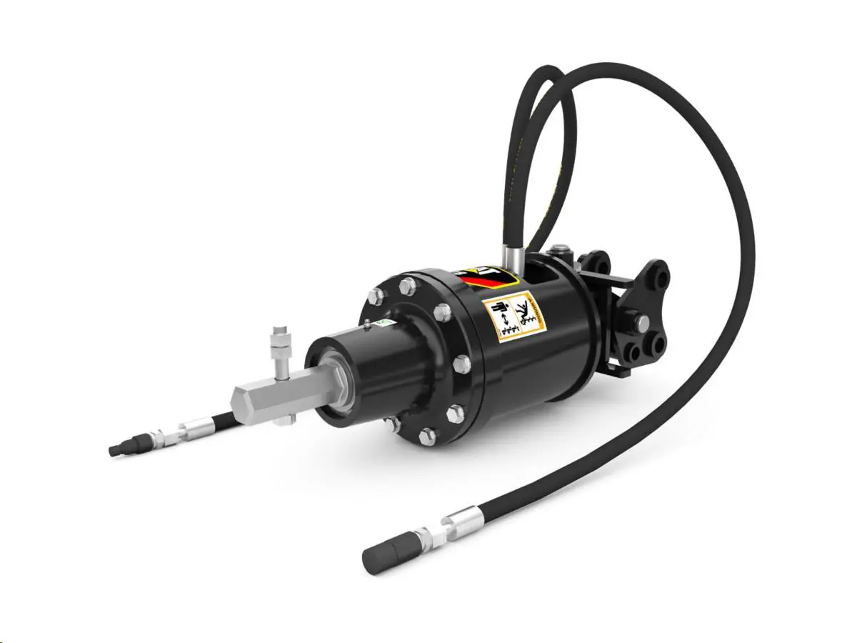 Hydraulic auger for mini excavators