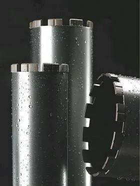 Diamond core drill bits, d=120-129mm
