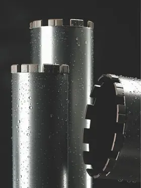 Diamond core drill bits, d=130-139mm