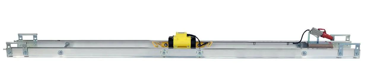 Surface screed with double profile, <5.5m, 400V