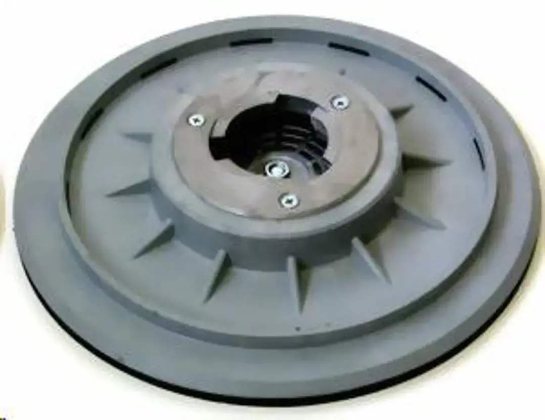 Paper holder disks for floor manding machine