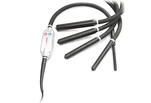 Hight frequency concrete vibrator with integrated shaft, 230V
