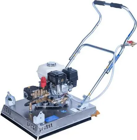High-pressure washer, cold water, <150bar, petrol