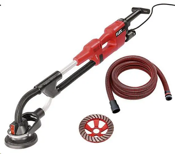 Concrete angle grinders on pole, 125mm, 230V