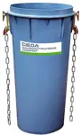 Rubbish chute, 1m with fastenings