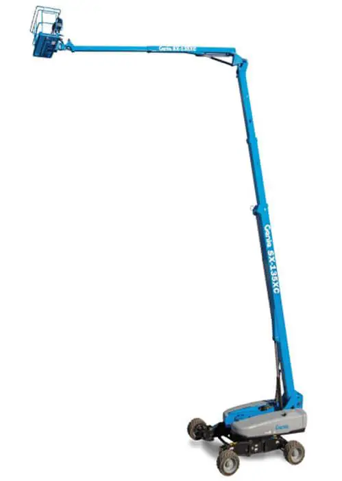 Telescopic boom (diesel, 4WD), 43m