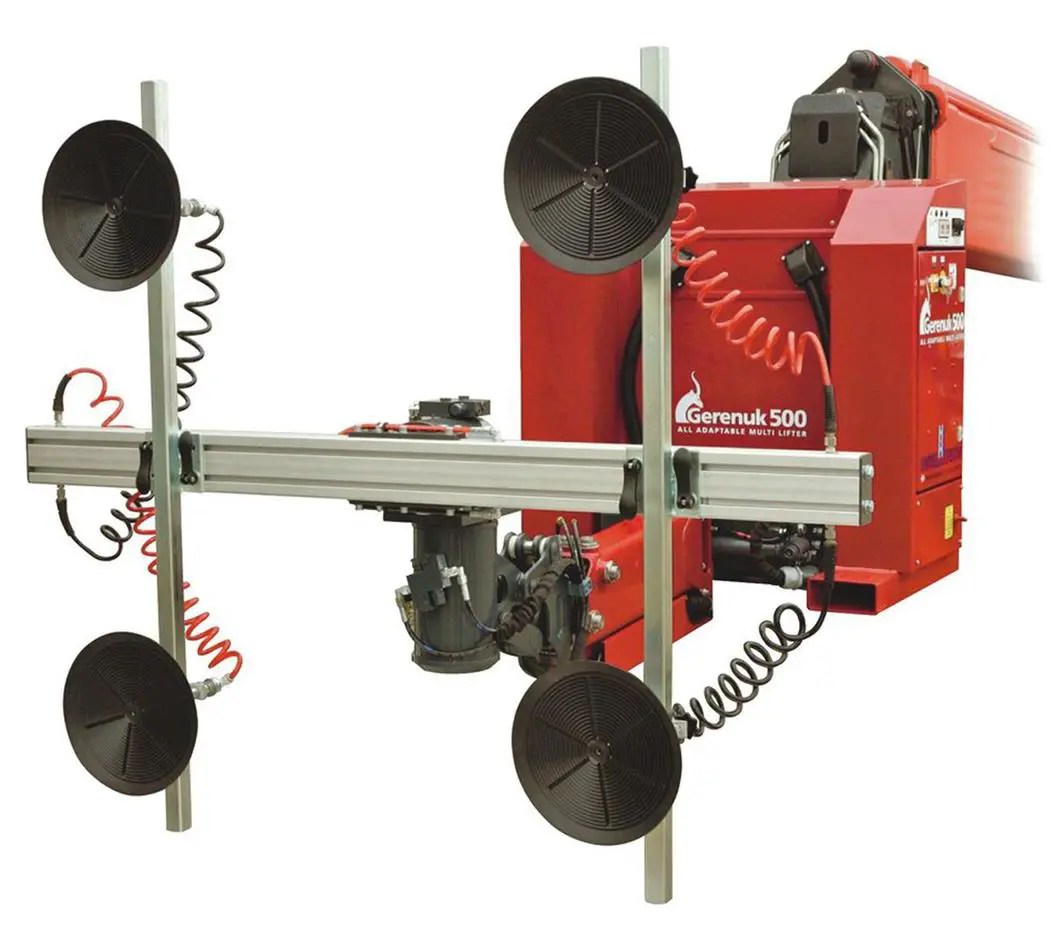 Attachable vacuum lifts, 500 kg