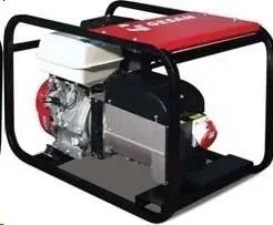 Portable generator 230V/400V, 6kW, petrol