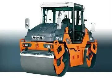 Asphalt double-drum rollers