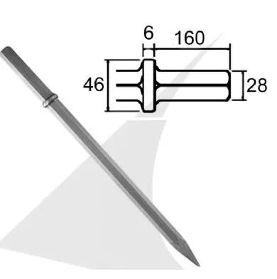 HEX 28 sharp chisel