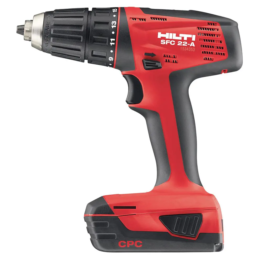Drill-driver, battery, 22V, 85Nm