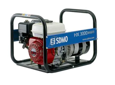 Portable generator 230V, 3kW, petrol