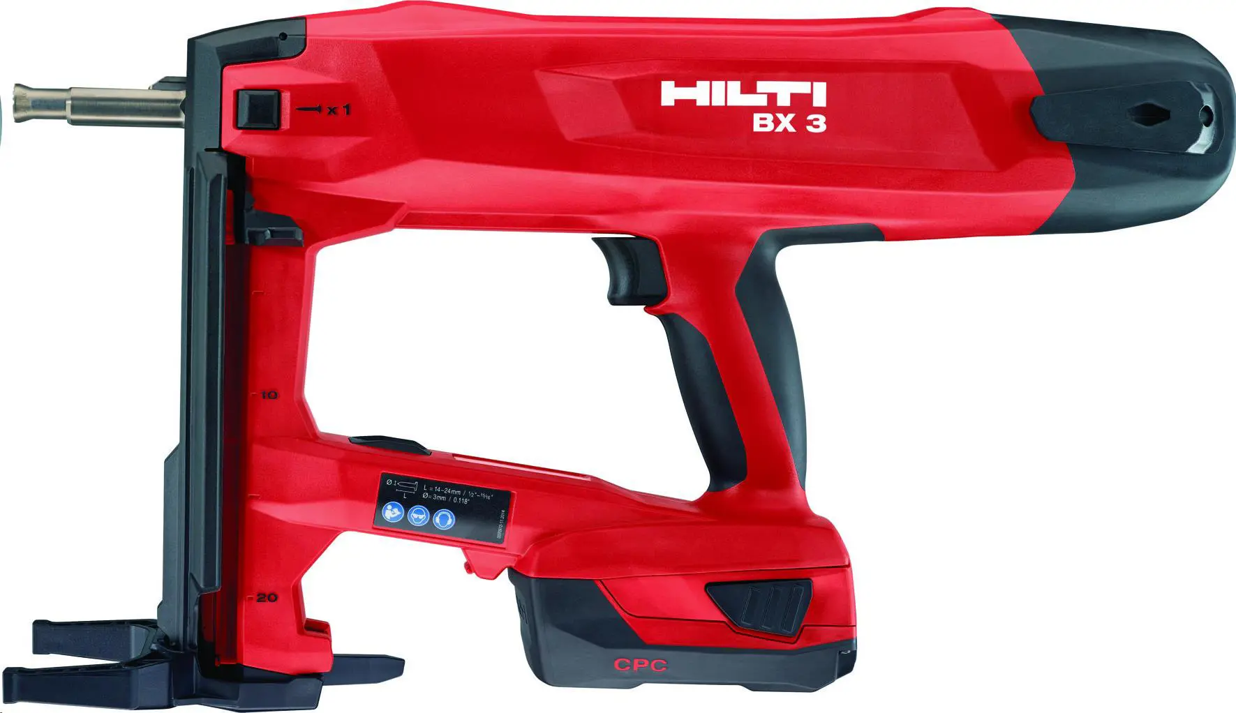 Battery-actuated fastening tool