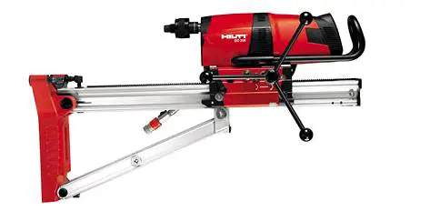 Diamond core drill with stand, 2,6kW, d<400 mm