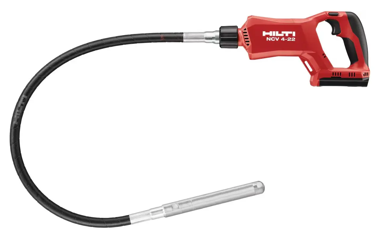 Concrete pokers, battery