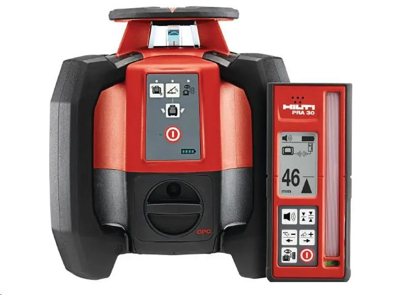 Laser leveller with stand, (Two batteries and charger), 12V