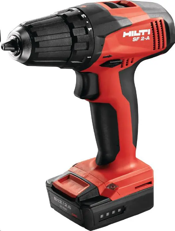 Drill-driver, battery, 12V, 30Nm
