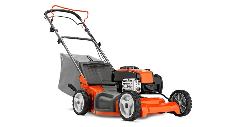 Walk-behinf lawn mover, petrol