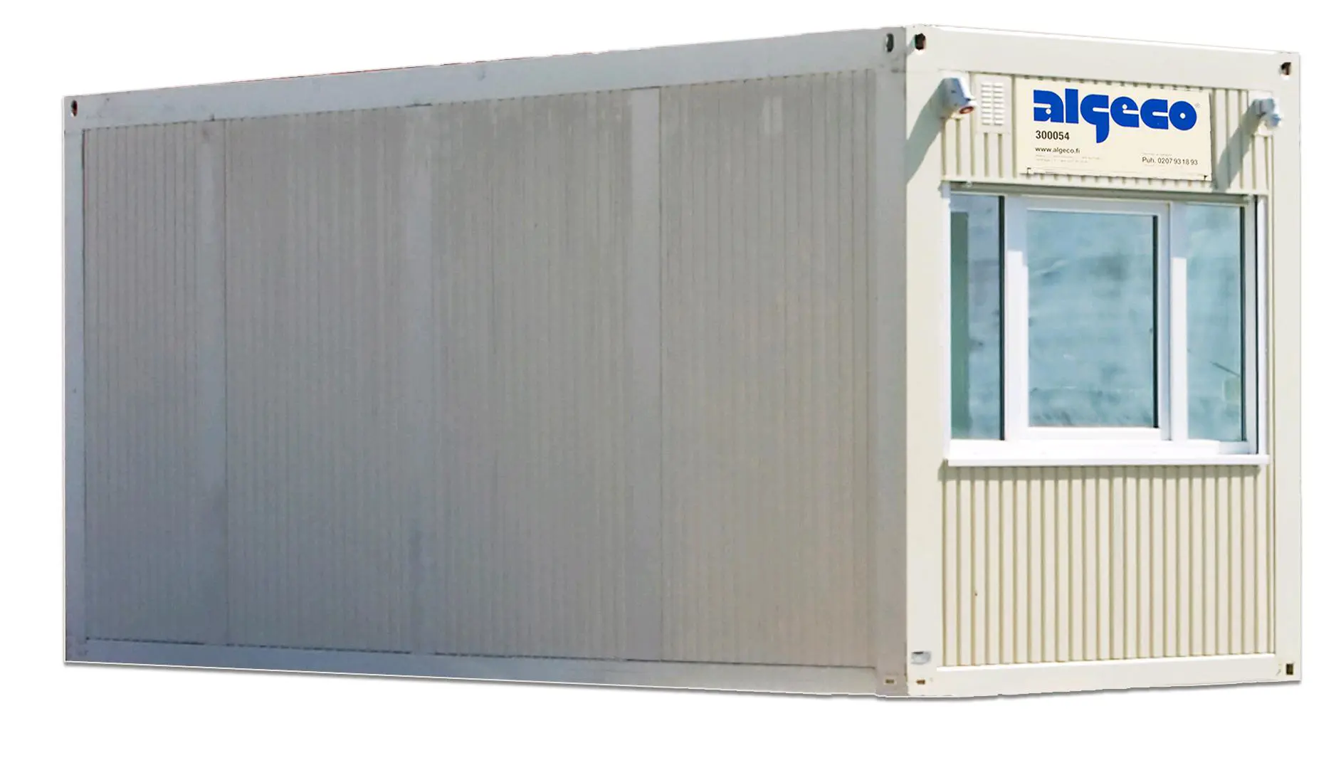 Modular office container, 20` with inbuilt WC