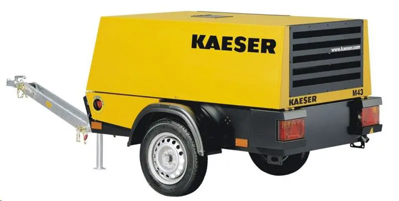 Diesel compressor 4,2 m3/min, 7bar.