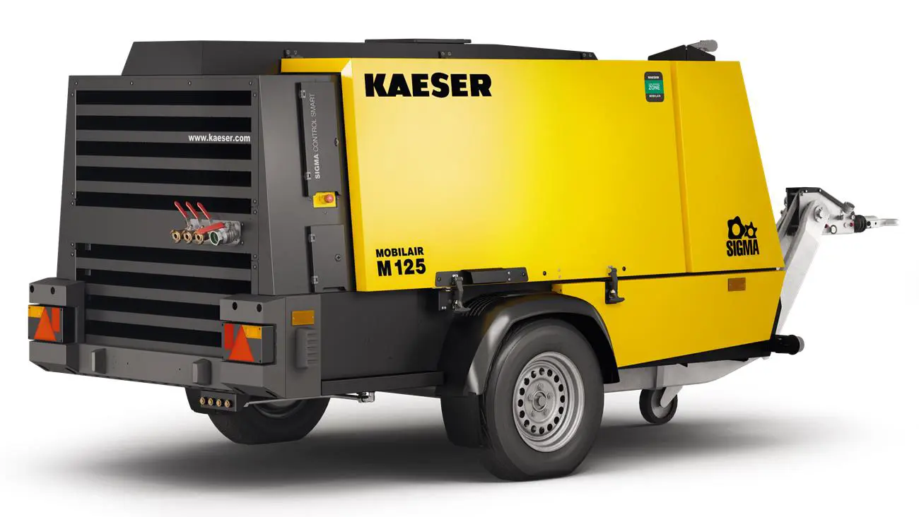 Diesel compressor, 11,5 m3/min, 10bar, AdBlue