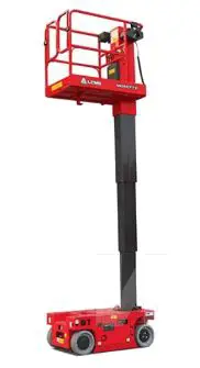 Electric mast-lifts (battery), 6m